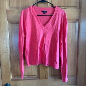 J Crew Coral Pink Women’s sweater M